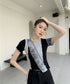 Color Block Cut-Out Top